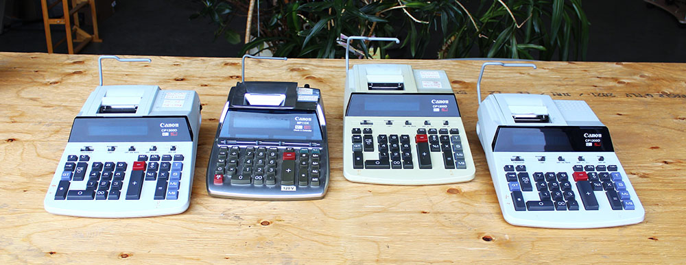 Calculatrices CANON
