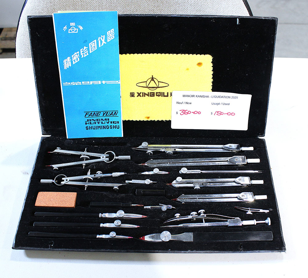 Set d'outils pour dessinateur