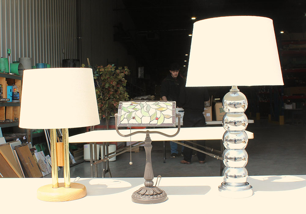 Lampes variées
